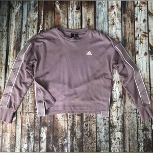 Adidas Mauve Purple Athletic Sweatshirt